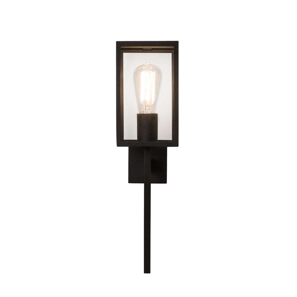 Astro Coach 130 Outdoor Wall Light in Textured Black