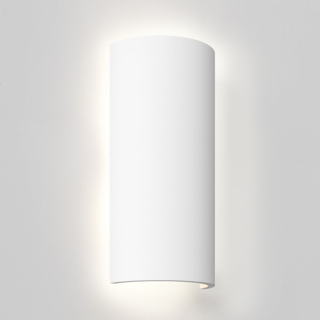 Astro Comino 155 Wall Light in Paintable Plaster