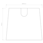 Astro Cone 105 Shade in Matt Black