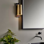 Astro Cone 195 Shade in Natural Brass