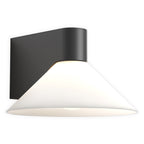 Astro Conic Bathroom Wall Light in Matt Black