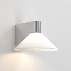 Astro Conic Bathroom Wall Light in Polished Chrome