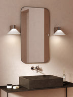 Astro Conic Bathroom Wall Light in Polished Chrome