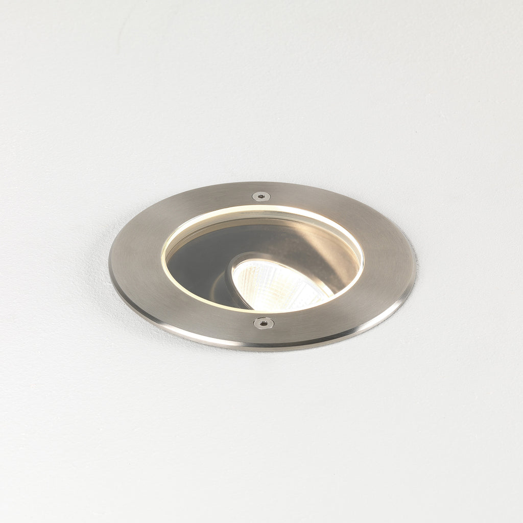 Astro Cromarty 120 LED Outdoor Ground Light in Brushed Stainless Steel