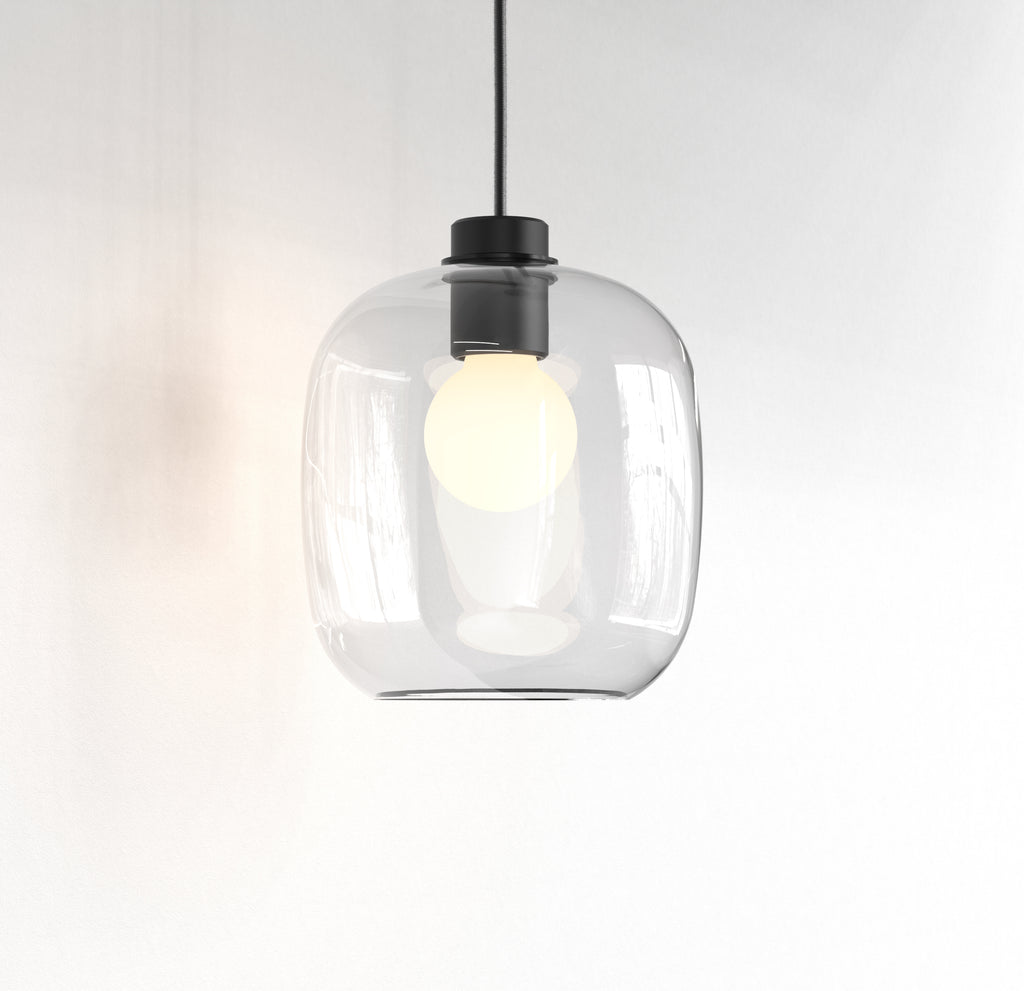 Astro Curve Glass 220 Shade in Clear