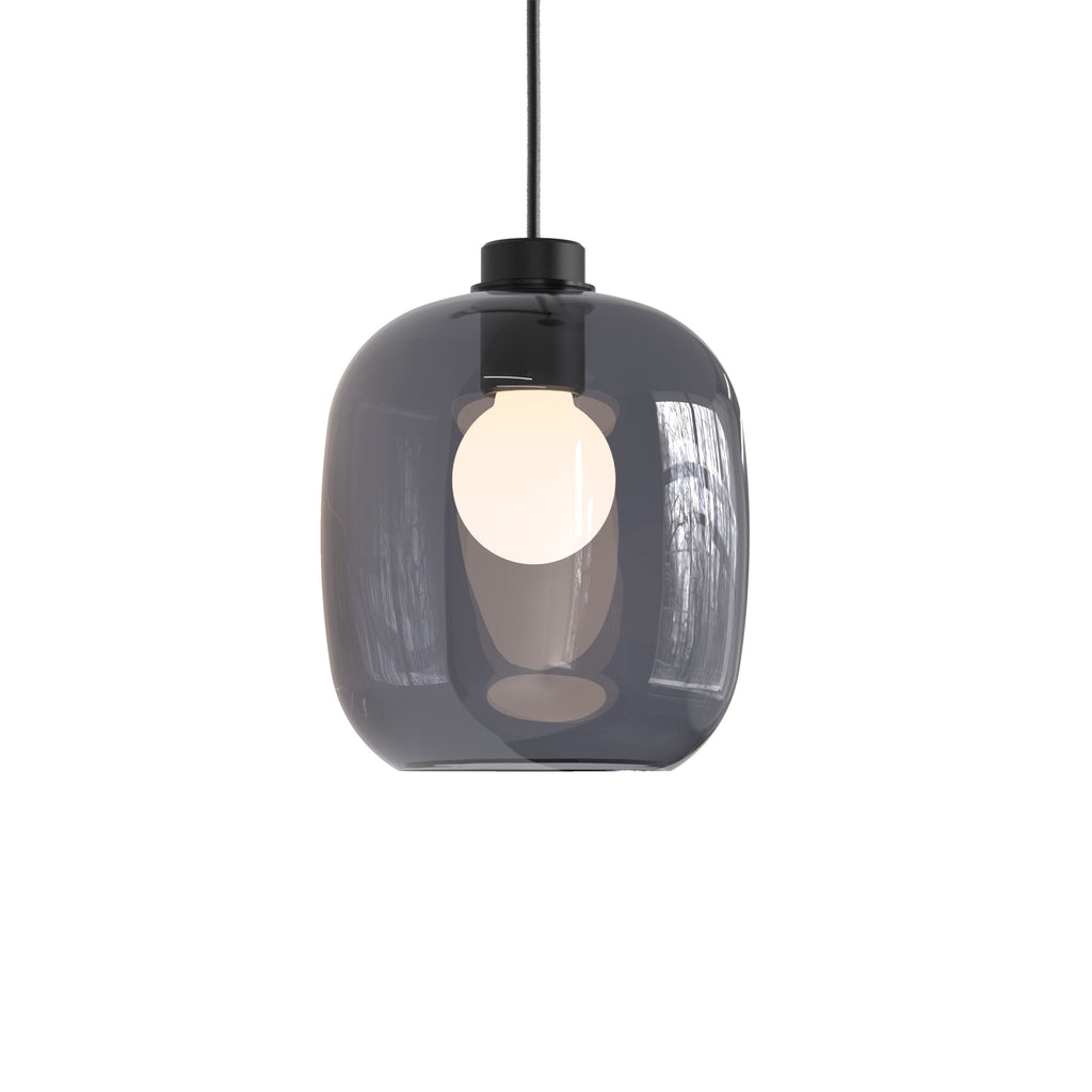 Astro Curve Glass 220 Shade in Dark Smoke