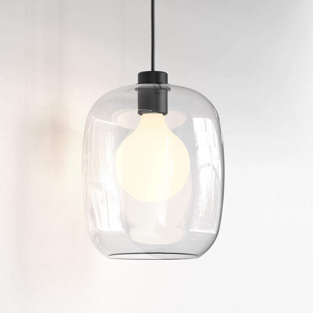 Astro Curve Glass 285 Shade in Clear