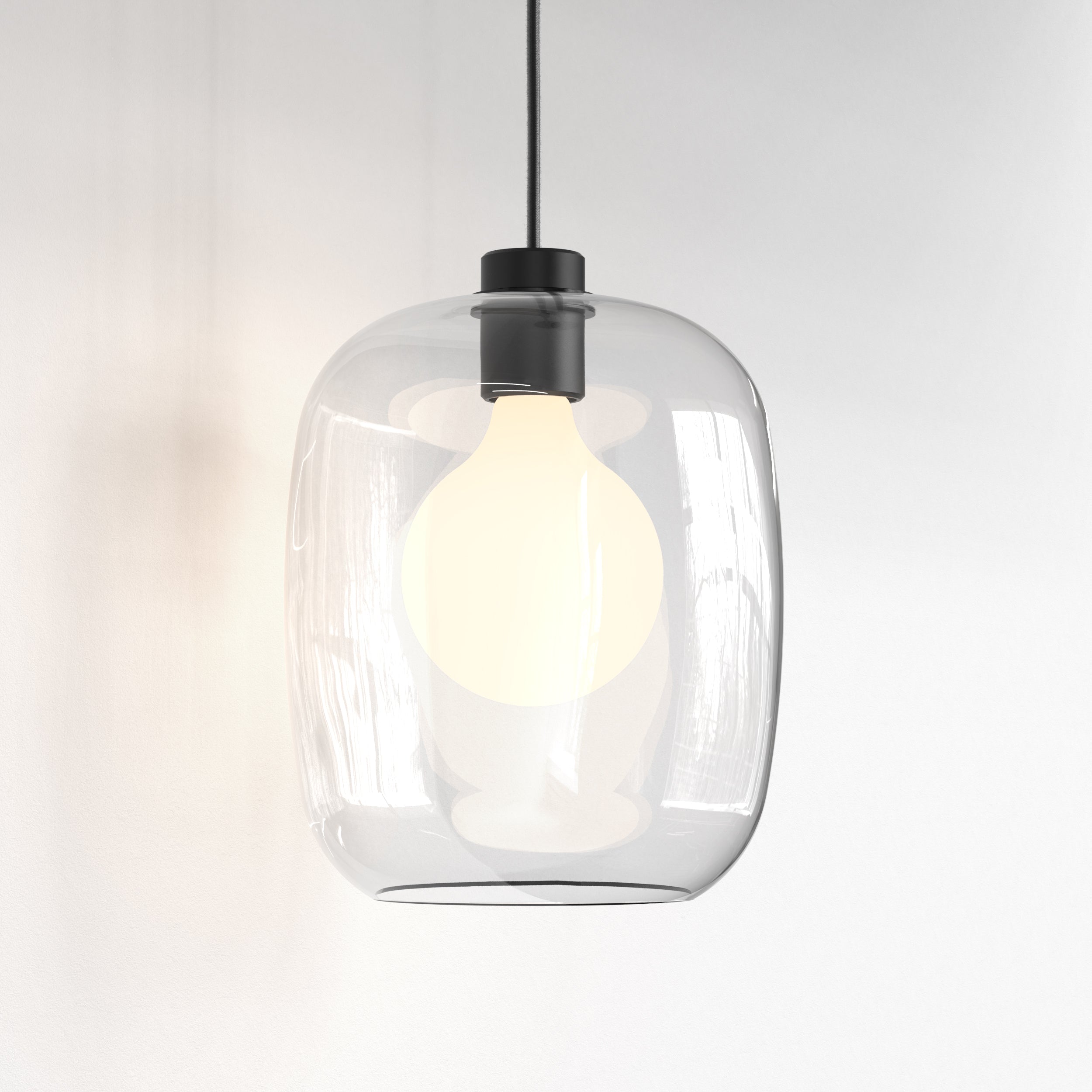 Astro Curve Glass 285 Shade in Clear