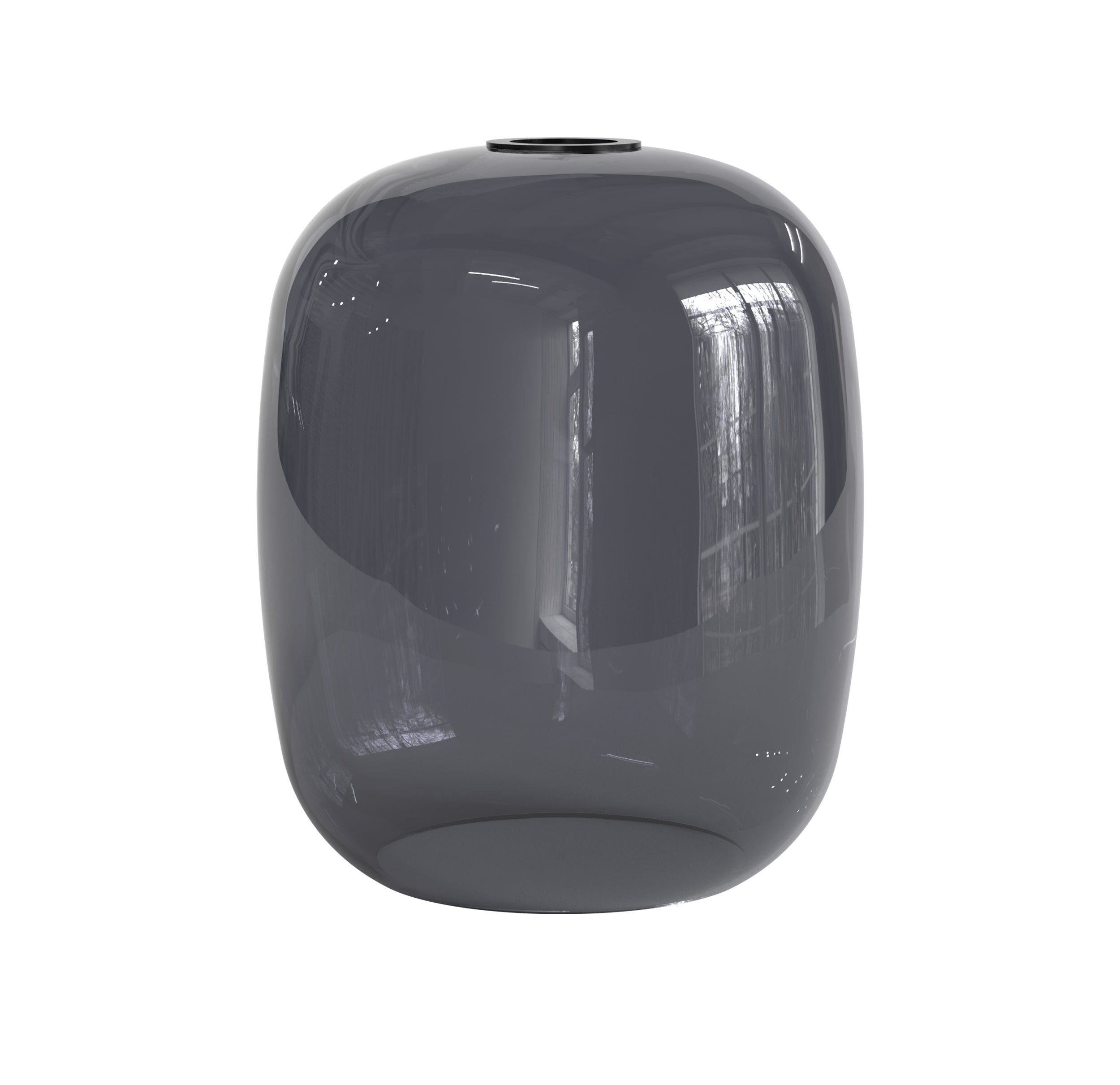 Astro Curve Glass 285 Shade in Dark Smoke
