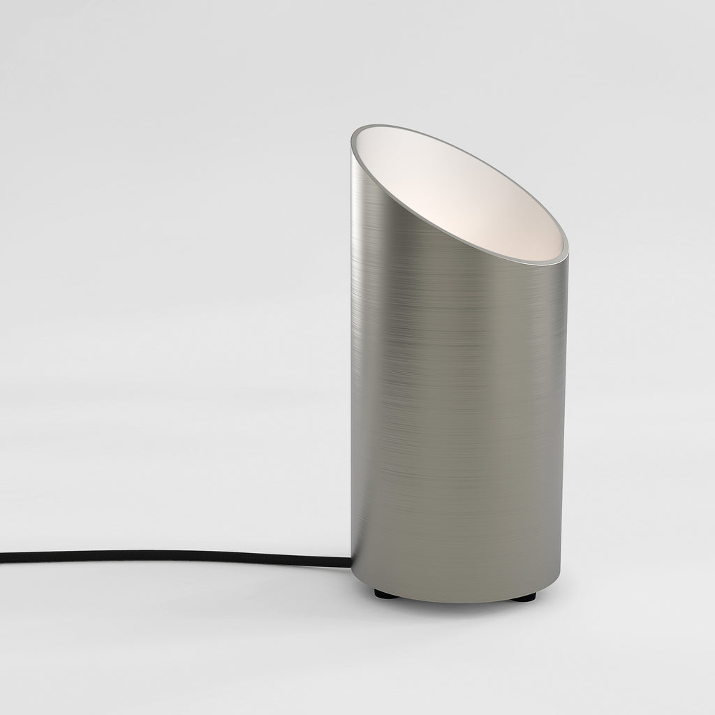 Astro Cut Indoor Floor Lamp in Matt Nickel