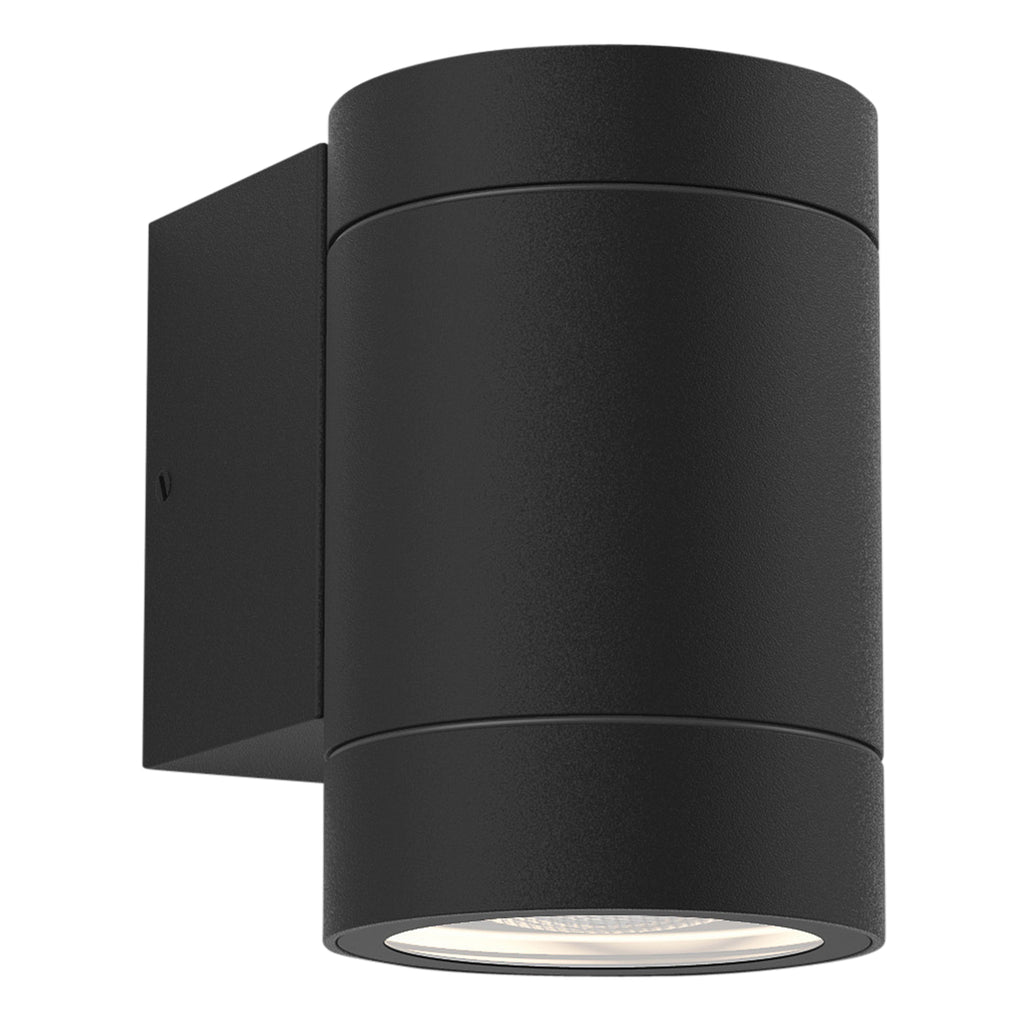 Astro Dartmouth Single GU10 Outdoor Wall Light in Textured Black