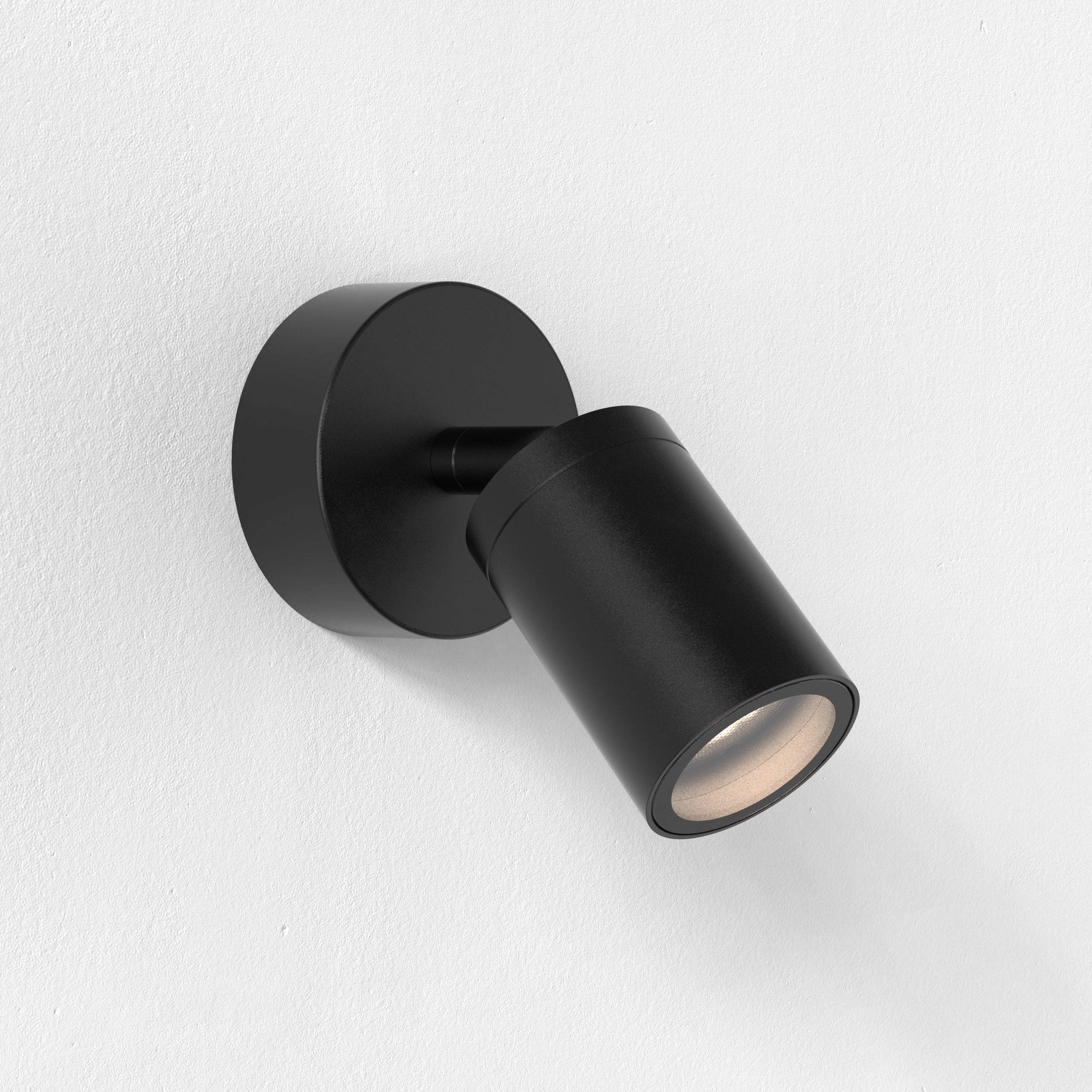 Astro Dartmouth Single Spot Exterior Spotlight in Textured Black