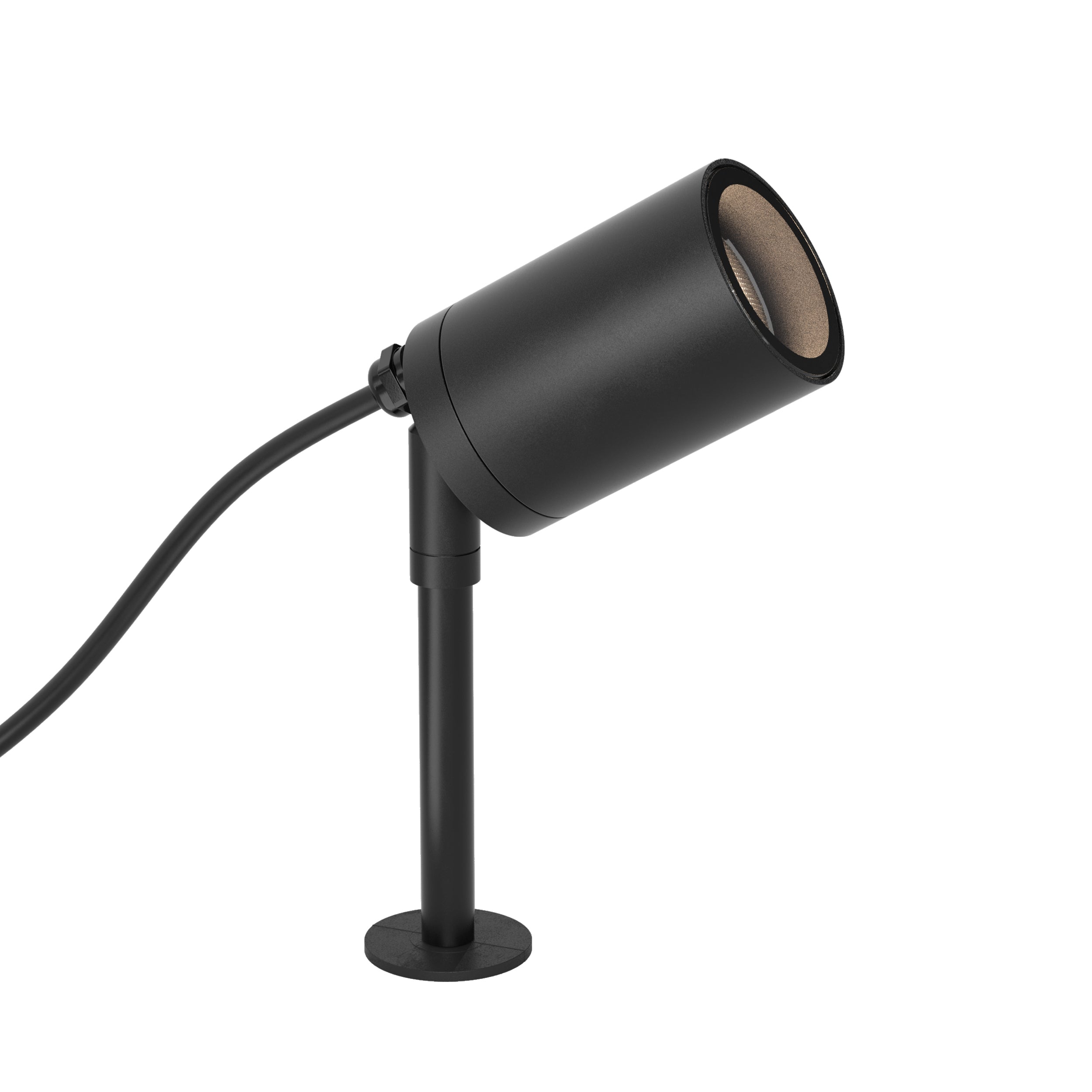 Astro Dartmouth Spike Spot Exterior Spotlight in Textured Black