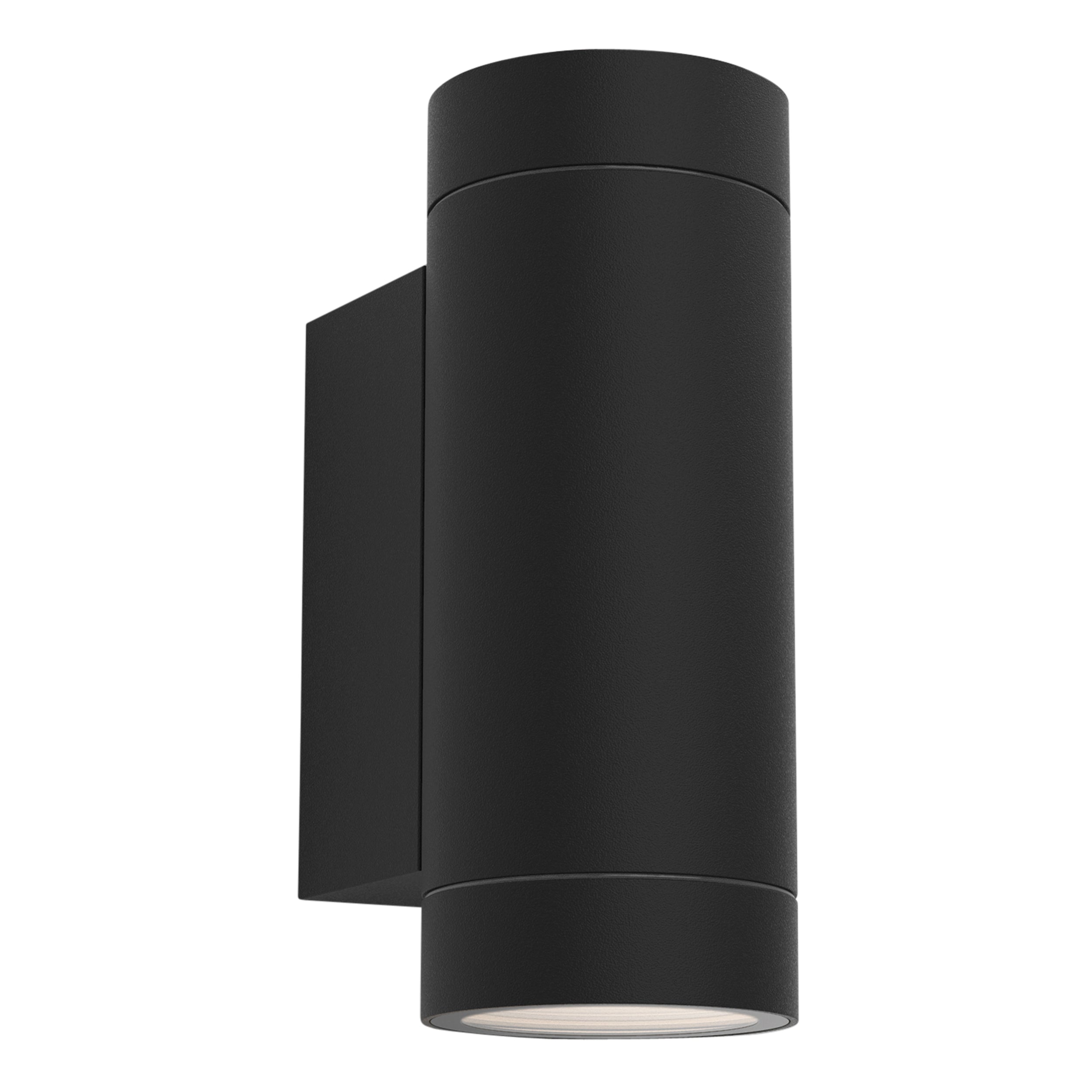 Astro Dartmouth Twin GU10 Outdoor Wall Light in Textured Black