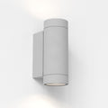 Astro Dartmouth Twin GU10 Outdoor Wall Light in Textured Grey