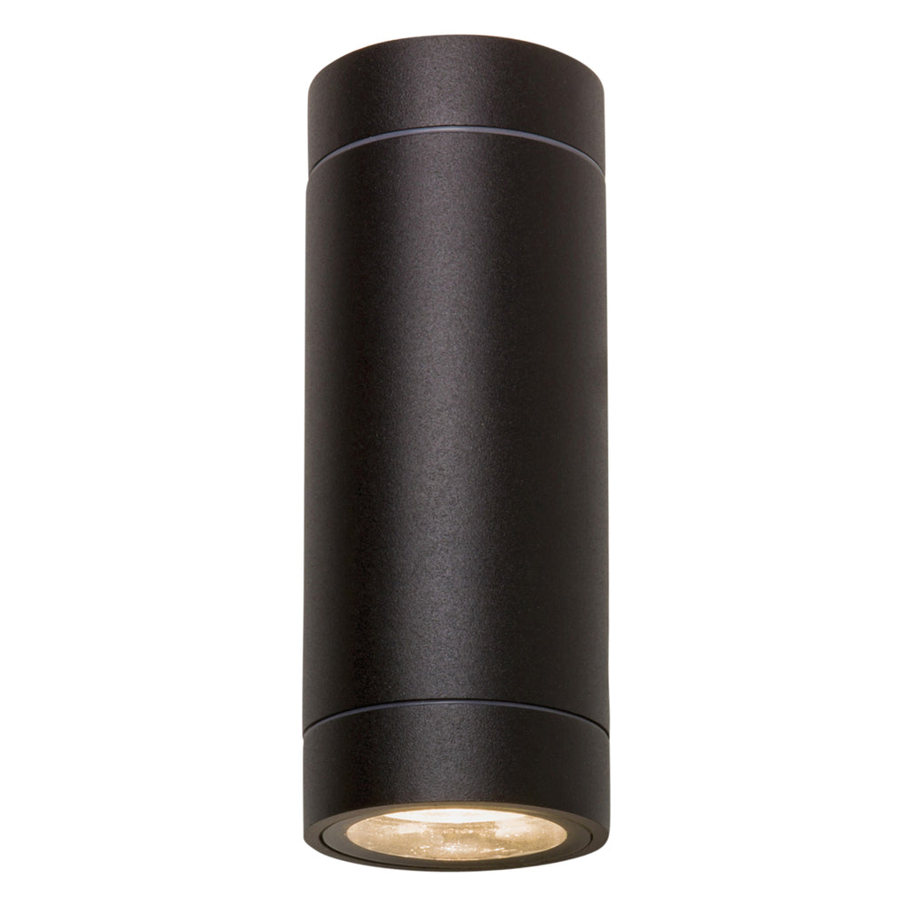 Astro Dartmouth Twin LED Outdoor Wall Light in Textured Black
