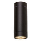 Astro Dartmouth Twin LED Outdoor Wall Light in Textured Black