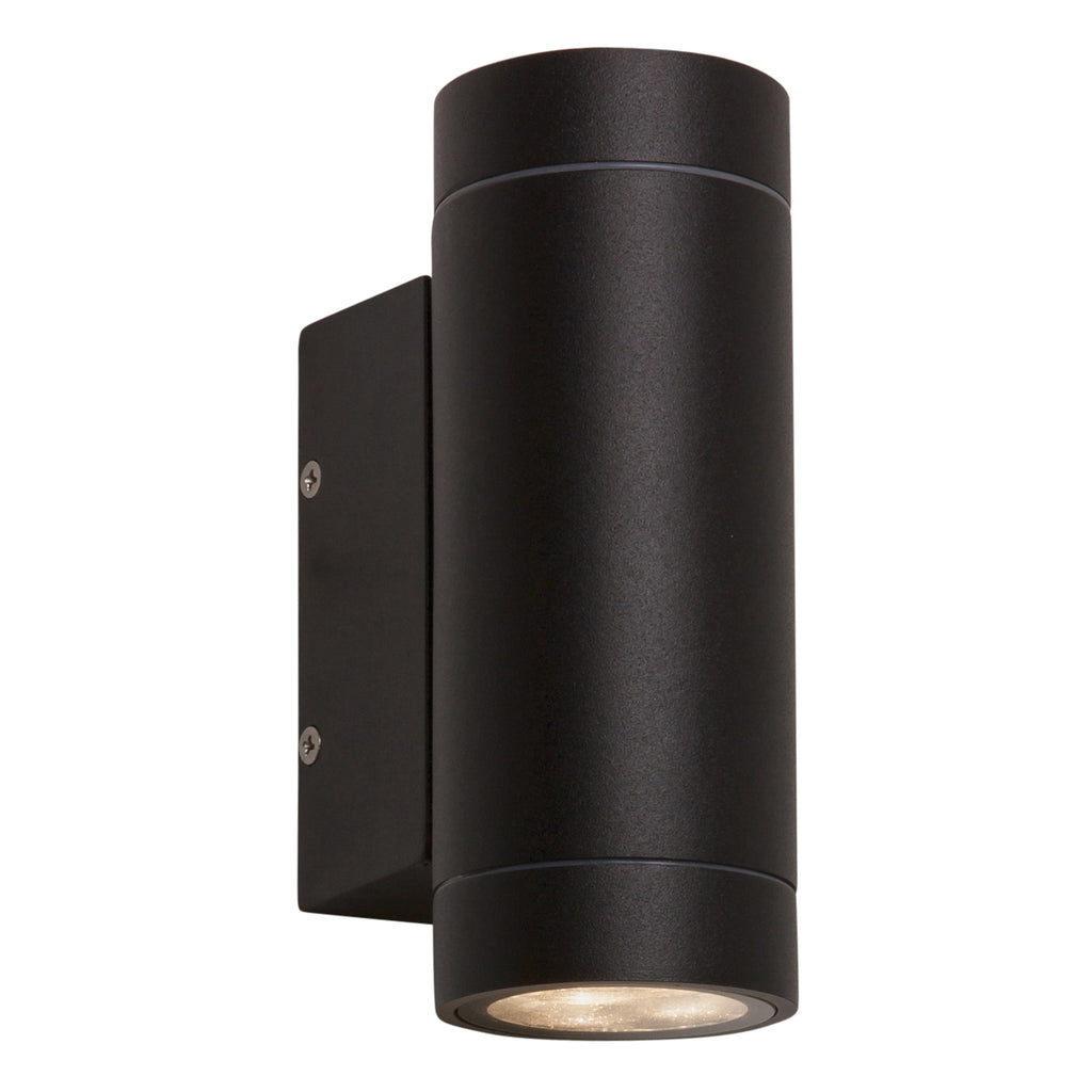 Astro Dartmouth Twin LED Outdoor Wall Light in Textured Black