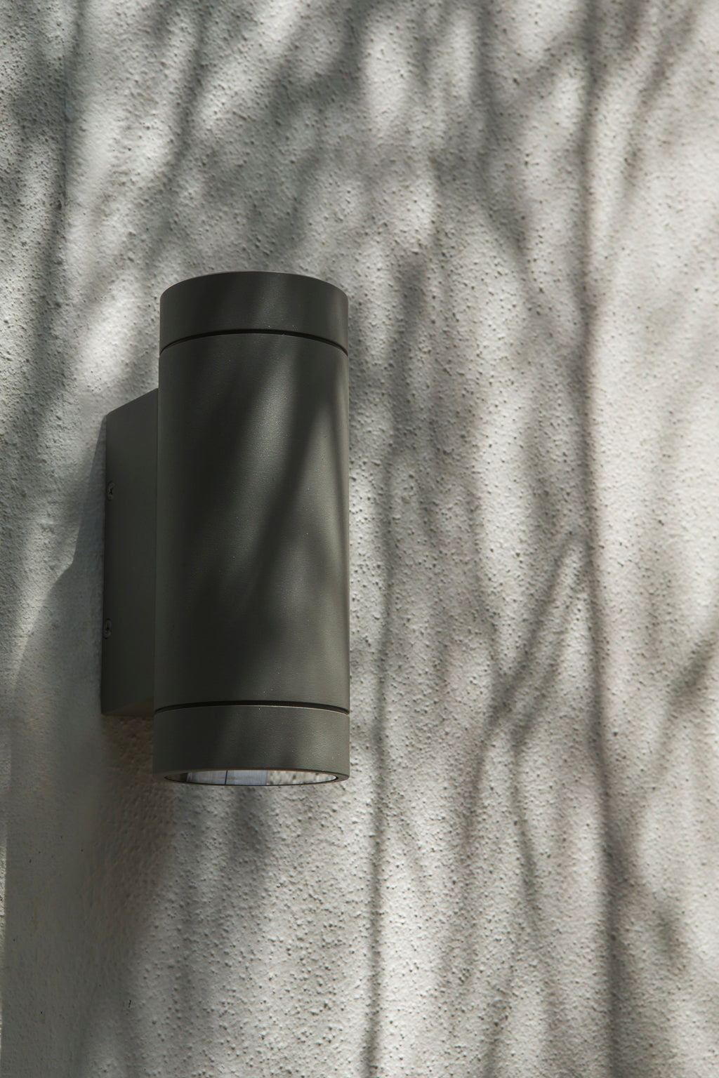 Astro Dartmouth Twin LED Outdoor Wall Light in Textured Black