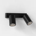 Astro Dartmouth Twin Spot Exterior Spotlight in Textured Black