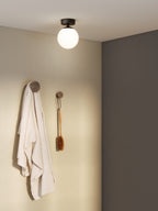 Astro Denver Bathroom Ceiling Light in Matt Black
