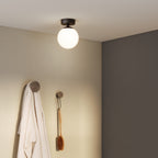 Astro Denver Bathroom Ceiling Light in Matt Black