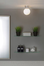 Astro Denver Bathroom Ceiling Light in Polished Chrome