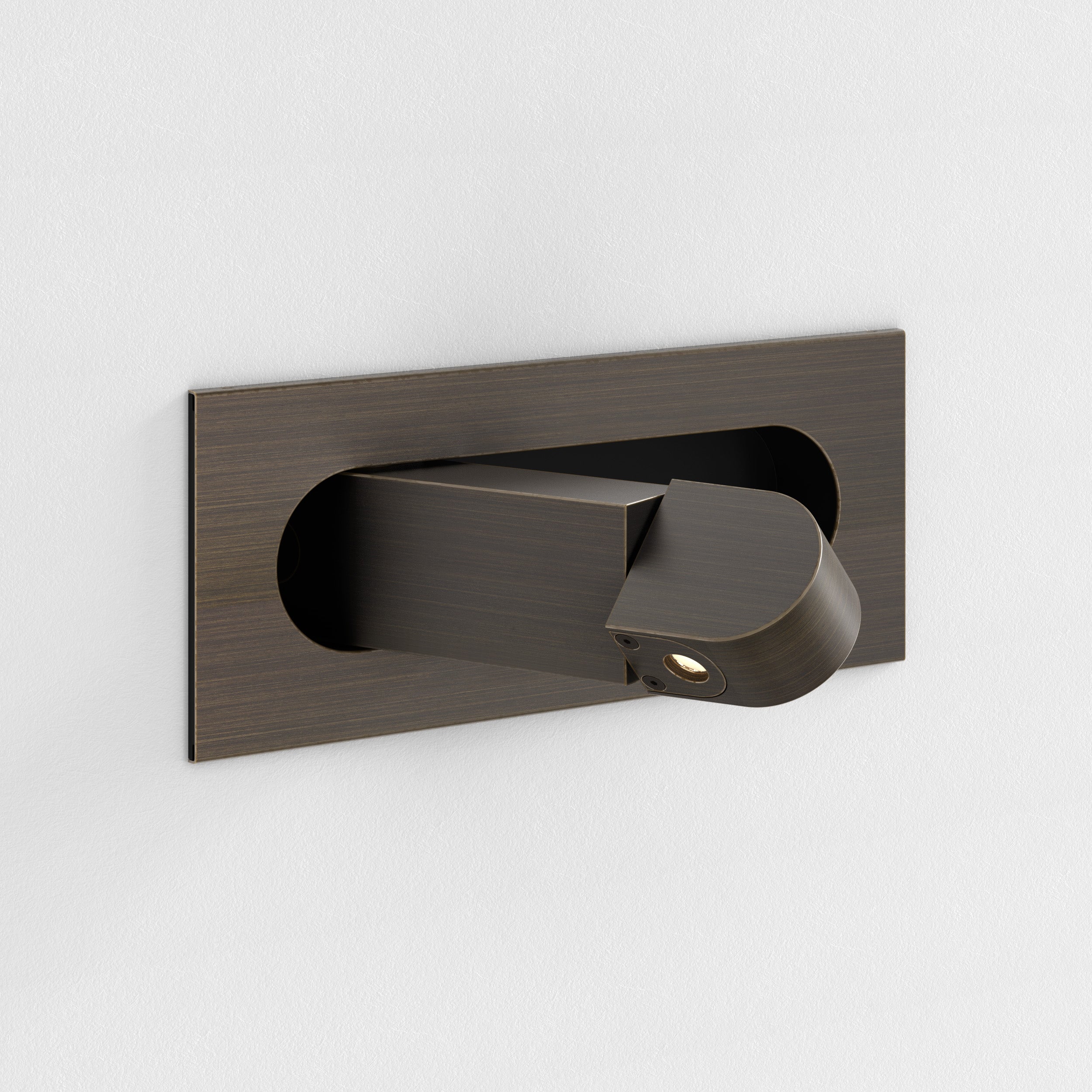 Astro Digit LED II Reading Light in Bronze