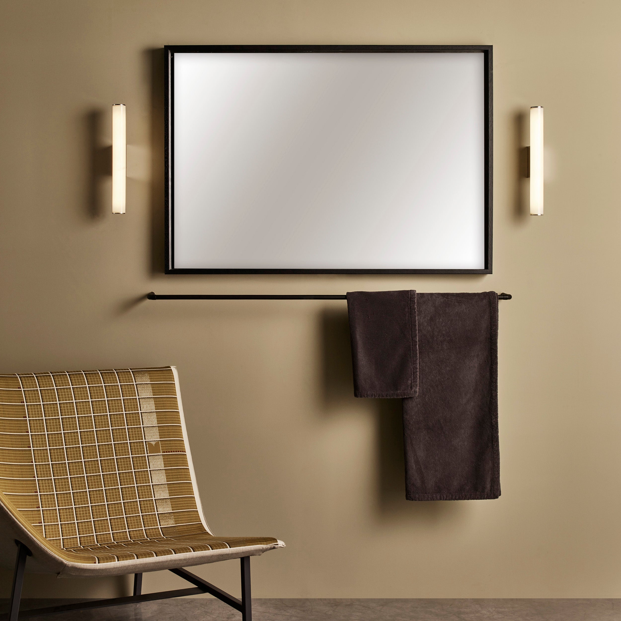 Astro Dio Bathroom Wall Light in Polished Chrome