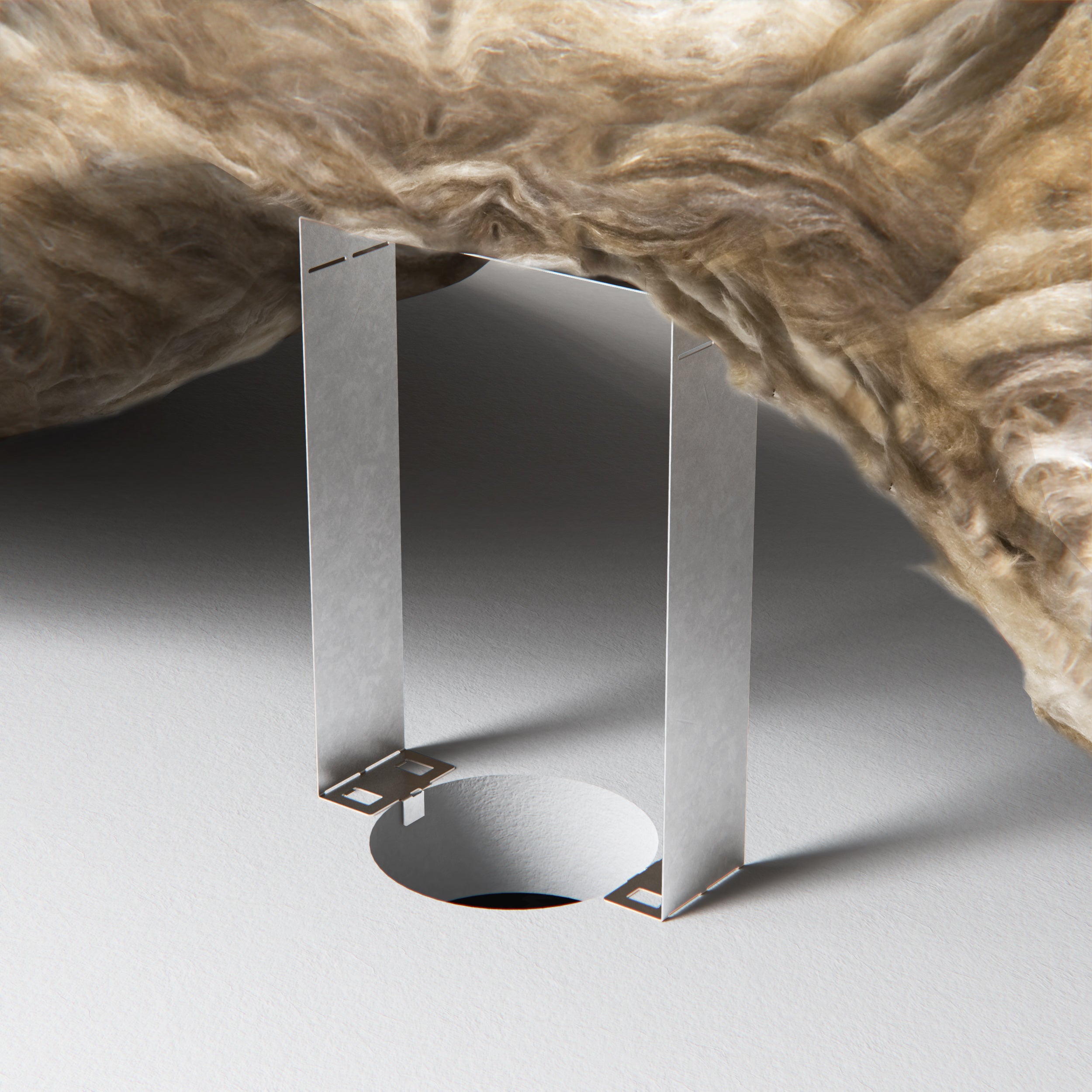 Astro Downlight Insulation Guard Downlight Insulation Guard in Stainless Steel