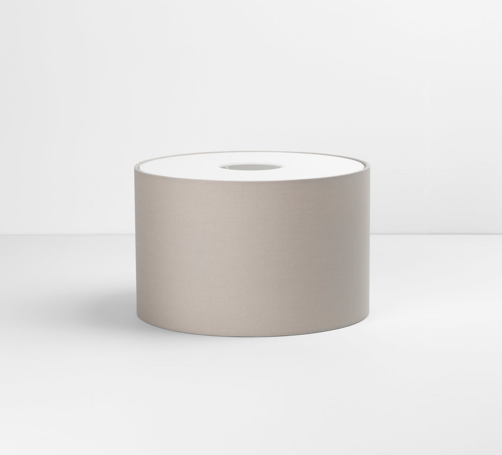 Astro Drum 250 Table Lamp in Putty