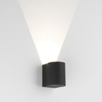 Astro Dunbar 100 LED Outdoor Wall Light in Textured Black IP65