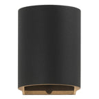 Astro Dunbar 100 LED Outdoor Wall Light in Textured Black IP65