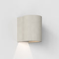Astro Dunbar 120 LED Coastal Wall Light in Matt Concrete IP65