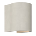 Astro Dunbar 120 LED Coastal Wall Light in Matt Concrete IP65