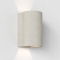 Astro Dunbar 160 LED Coastal Wall Light in Matt Concrete IP65