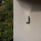 Astro Dunbar 160 LED Coastal Wall Light in Matt Concrete IP65
