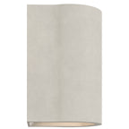 Astro Dunbar 160 LED Coastal Wall Light in Matt Concrete IP65