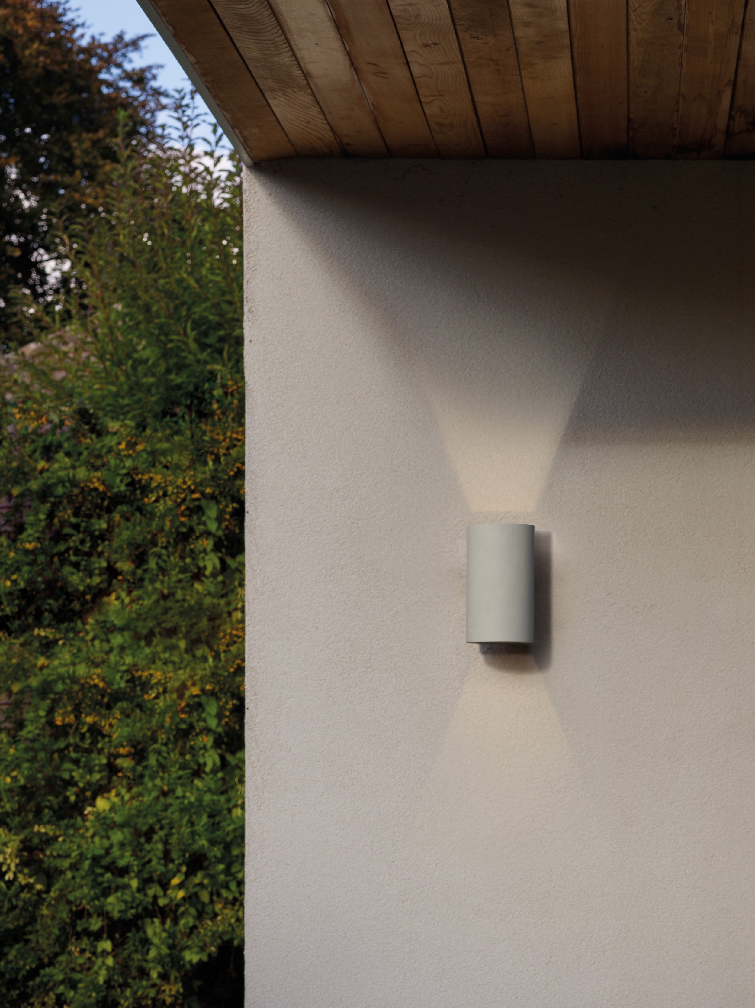 Astro Dunbar 160 LED Coastal Wall Light in Matt Concrete IP65