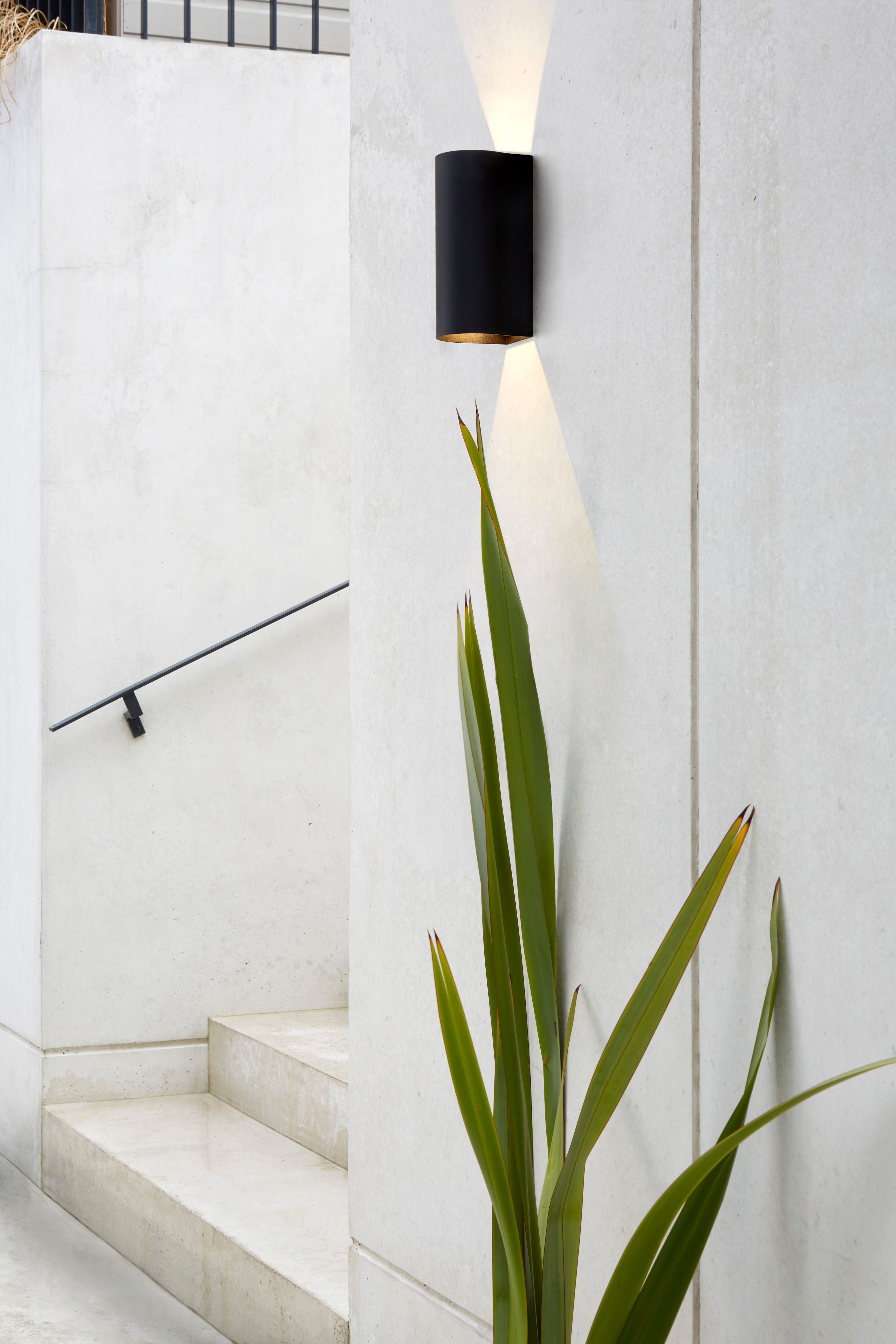 Astro Dunbar 255 LED Outdoor Wall Light in Textured Black IP65
