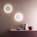 Astro Eclipse Round 250 LED 2700K Indoor Wall Light in Plaster
