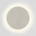 Astro Eclipse Round 300 Coastal Wall Light in Matt Concrete