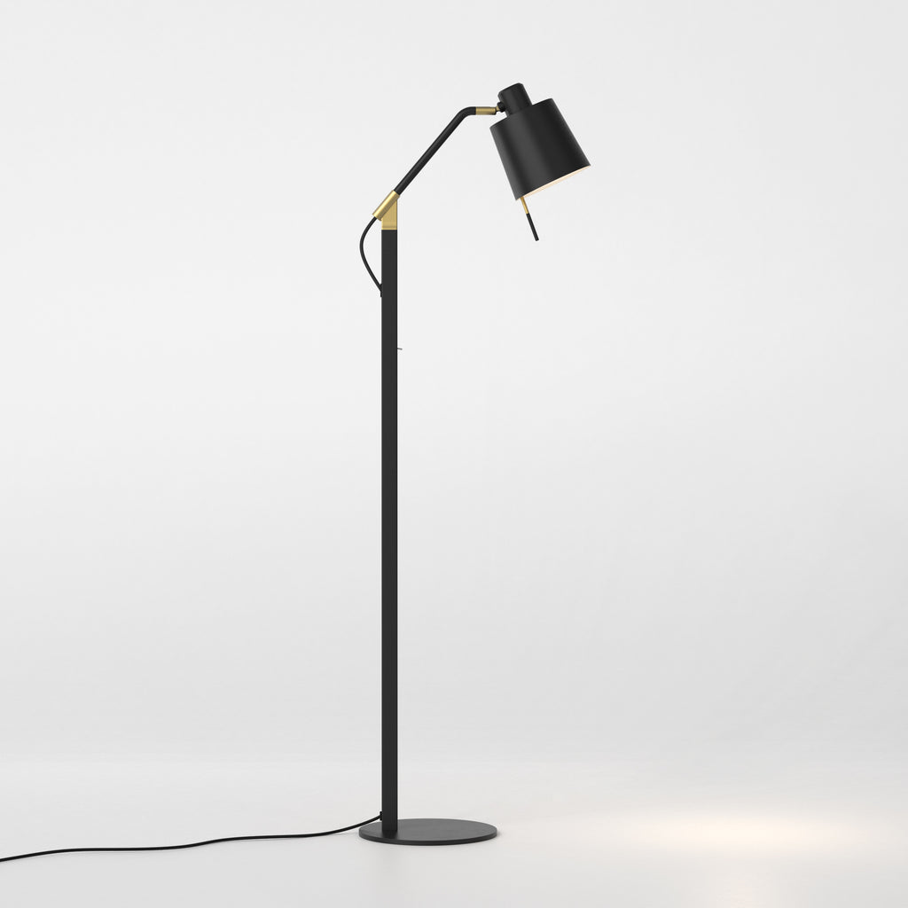 Astro Edward Floor Lamp in Matt Black