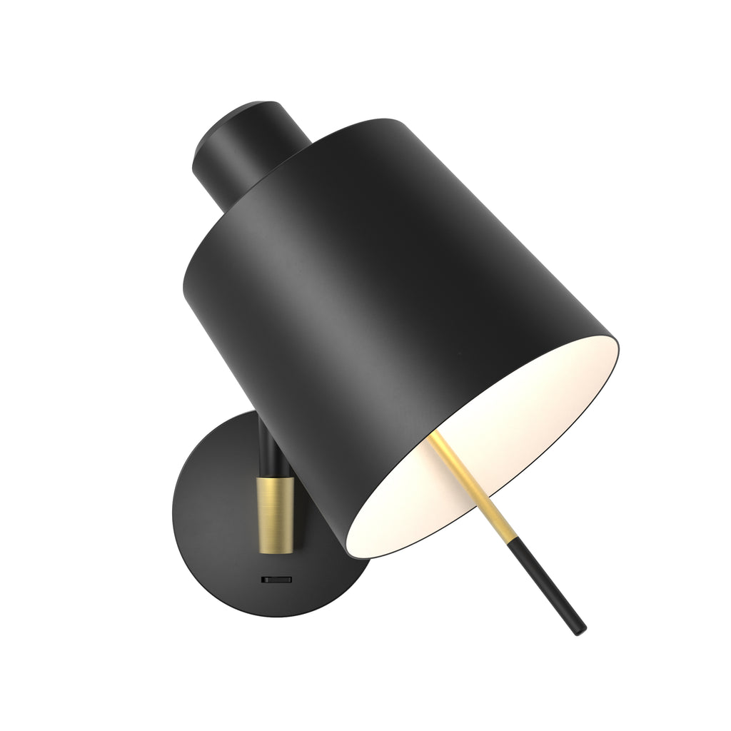 Astro Edward SwitchedWall Light in Matt Black