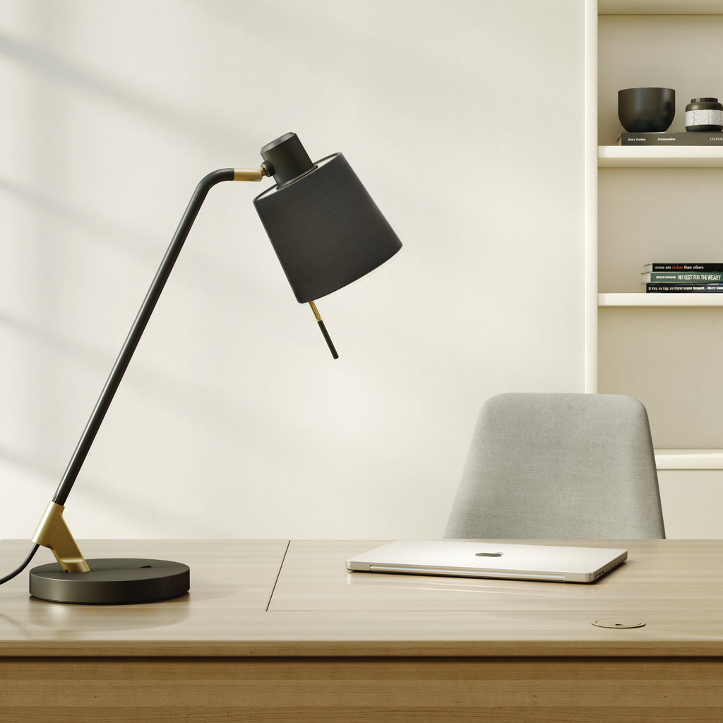 Astro Edward Table Lamp in Matt Black