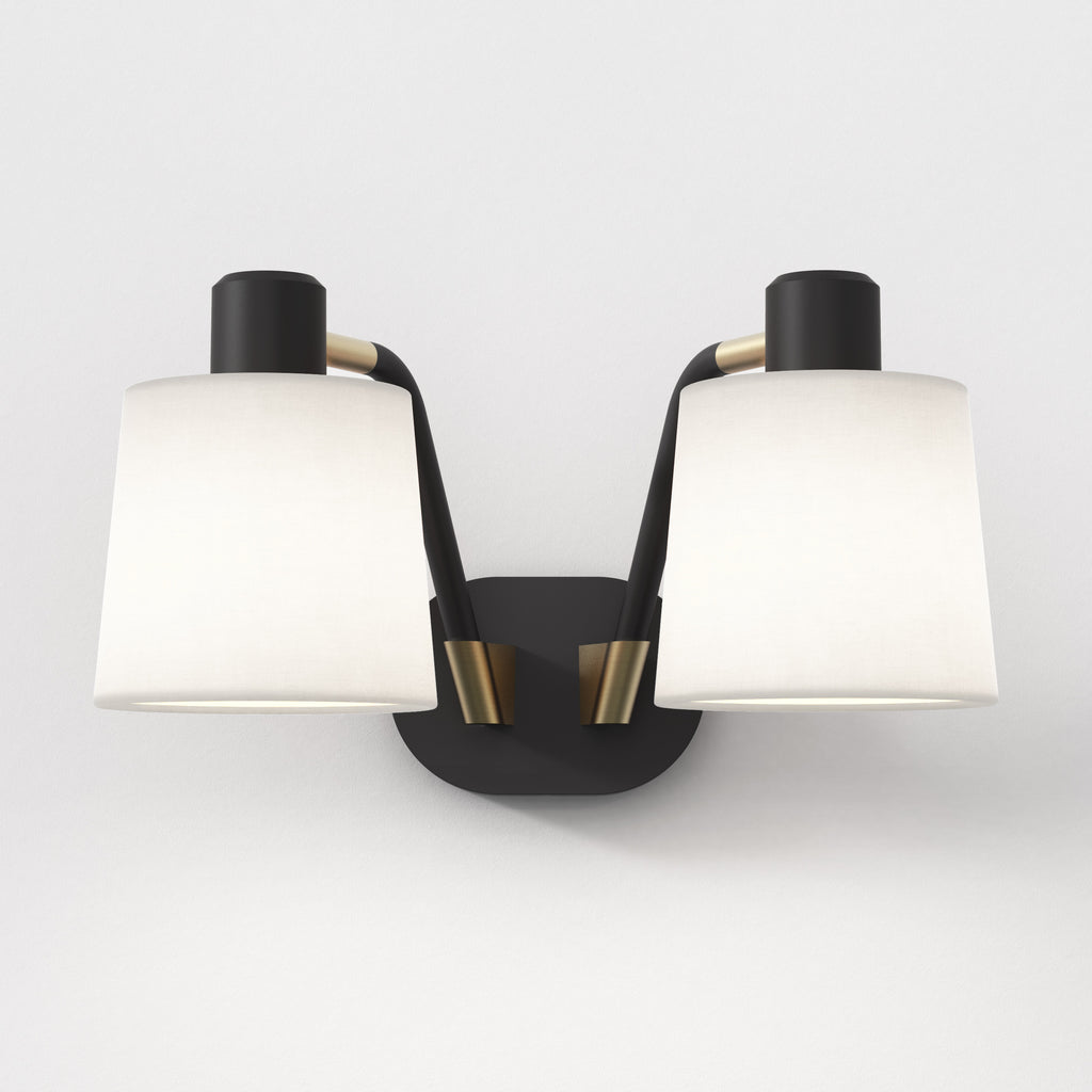 Astro Edward Wall Light in Matt Black REQUIRES SHADE