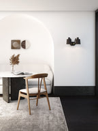 Astro Edward Wall Light in Matt Black REQUIRES SHADE