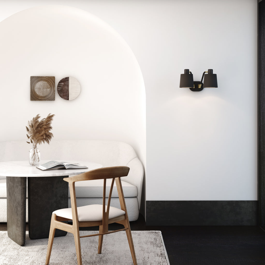 Astro Edward Wall Light in Matt Black REQUIRES SHADE