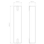 Astro Elba 600 Wall Light