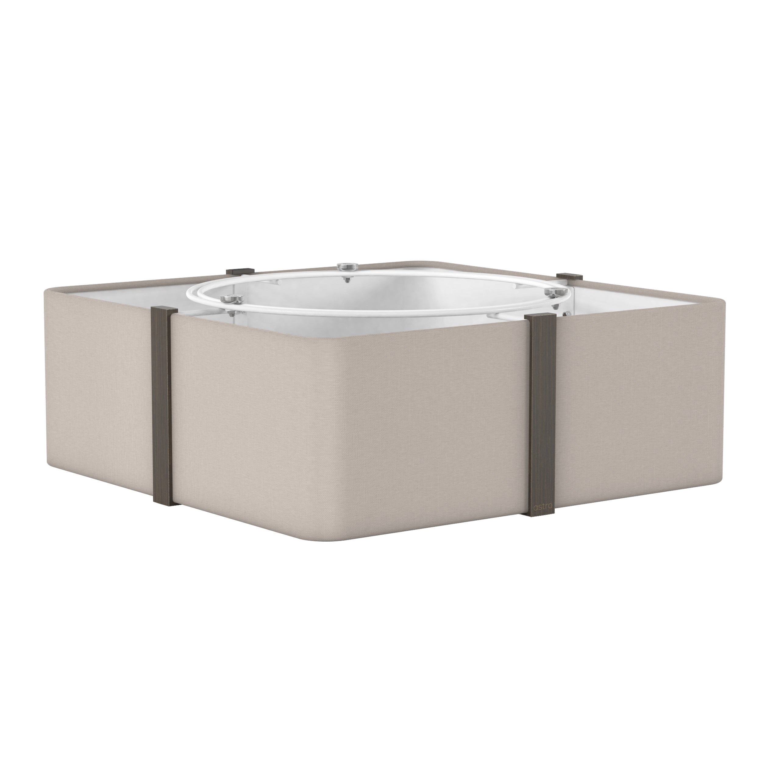 Astro Elba Square 350 Shade in Putty SHADE ONLY
